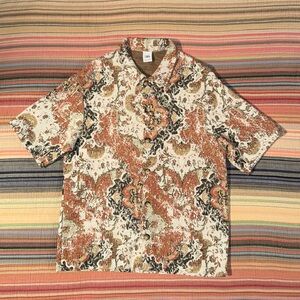 Zara Men's Abstract Printed Shirt